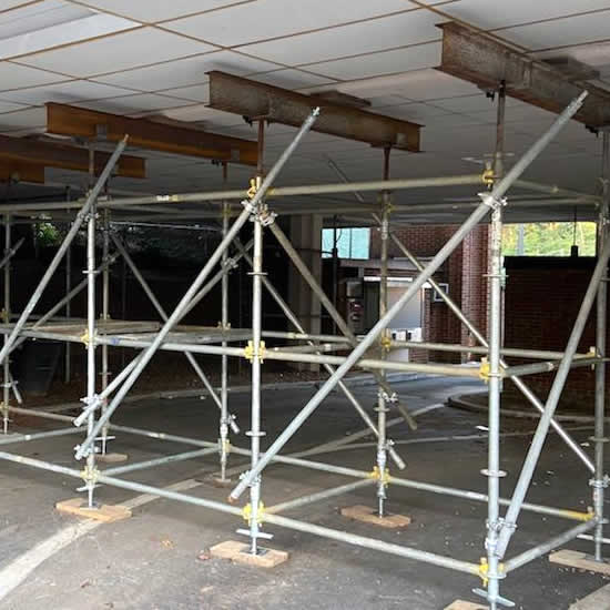 Building Soring Scaffolding Rental and Installation Services in Pensacola